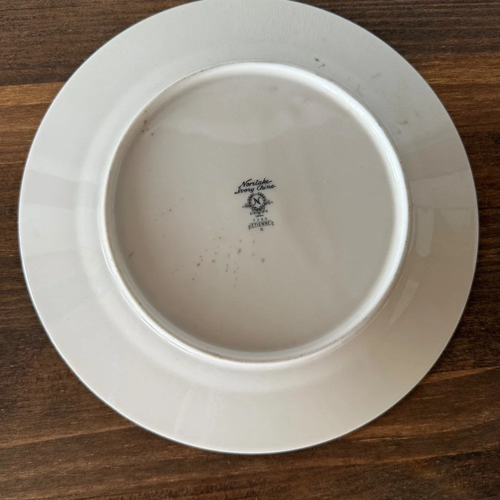 Noritake Etienne 7260‎ Ivory China Mixed Lot Cups Plates Japan Replacement